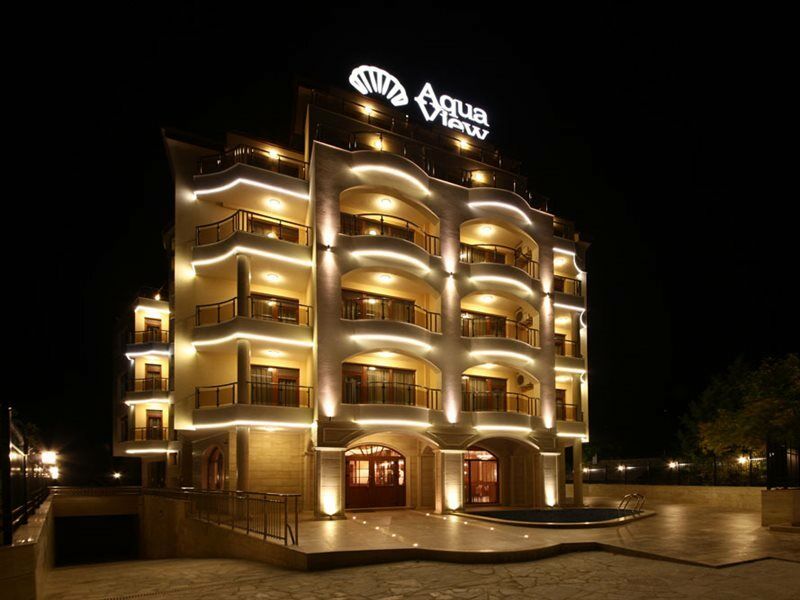 Aqua View Spa Boutique Hotel Golden Sands Exteriör bild